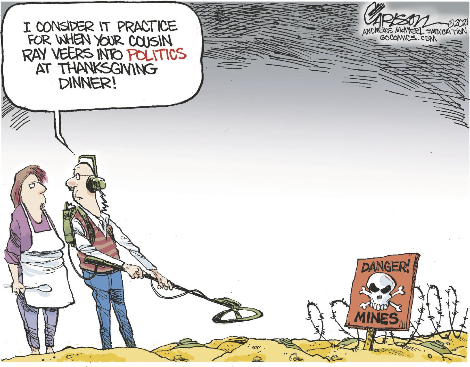 The latest editorial cartoon